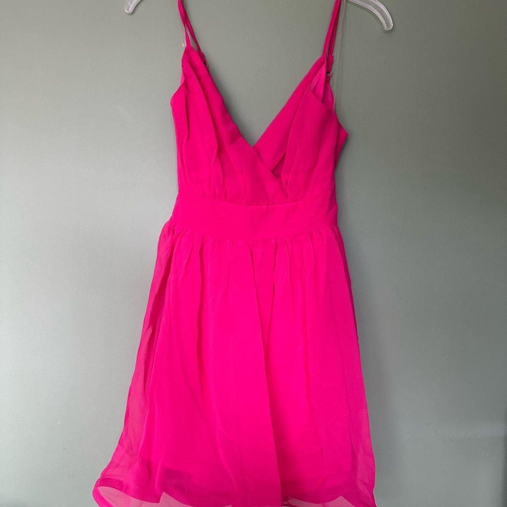 Windsor pink babydoll tie dress